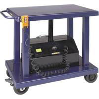 Hydraulic Lift Table, Steel, 24" W x 36" L, 2000 lbs. Capacity ZD867 | Par Equipment