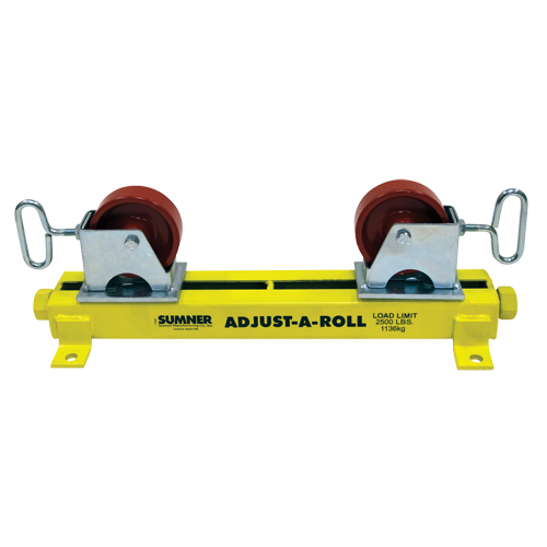 Support Adjust-A-Rolls, Capacit&eacute; de chargement 1000 lb, Capacit&eacute; max. de tuyau 36" Par Equipment