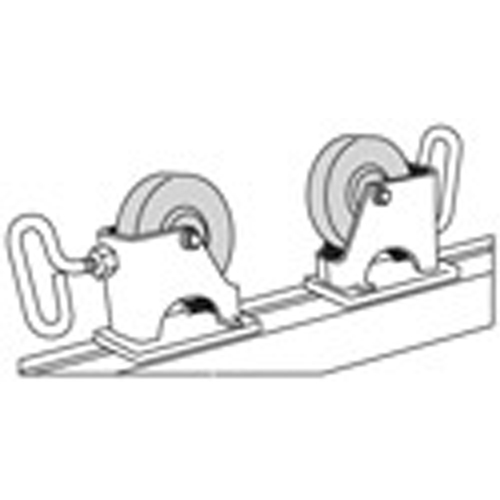 Support Adjust-A-Rolls, Capacit&eacute; de chargement 1000 lb, Capacit&eacute; max. de tuyau 36" Par Equipment