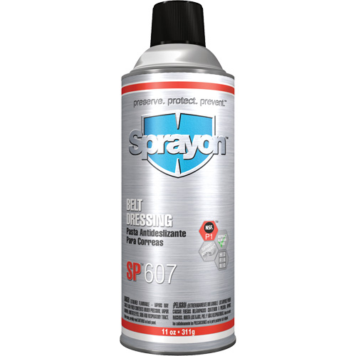 SP607 Belt Dressing, Aerosol Can Par Equipment