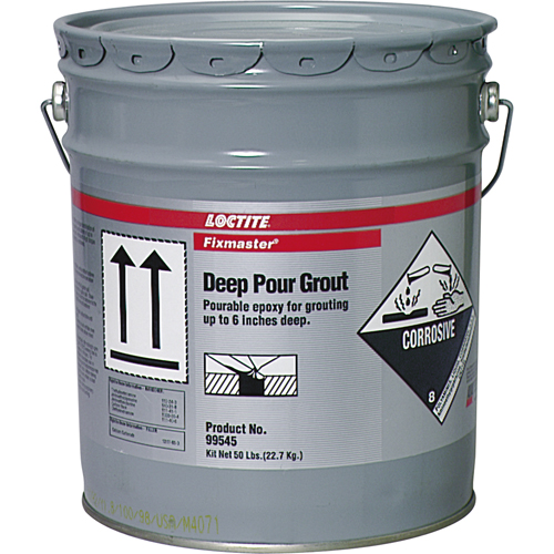 Fixmaster&reg; Deep Pour Grout, Kit Par Equipment