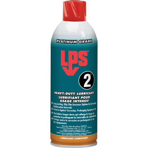 2&reg; Heavy-Duty Lubricant, Aerosol Can Par Equipment