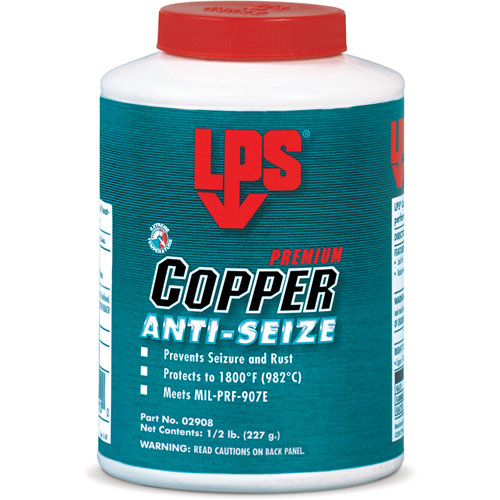 Copper Anti-Seize, 1 lbs., Bottle, 1800°F (982°C) Max Temp. Par Equipment