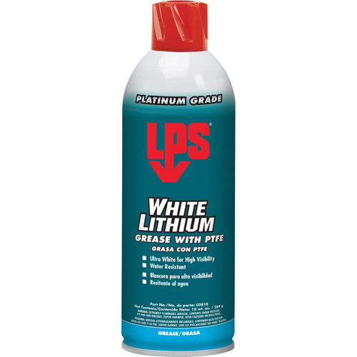 Graisse de Lithium blanche a/PTFE, Canette a&eacute;rosol Par Equipment