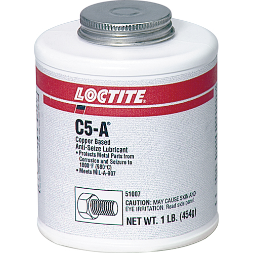 C5-A Copper Based Anti-Seize, 543 g., Brush Top Can, 1800°F (982°C) Max Temp. Par Equipment