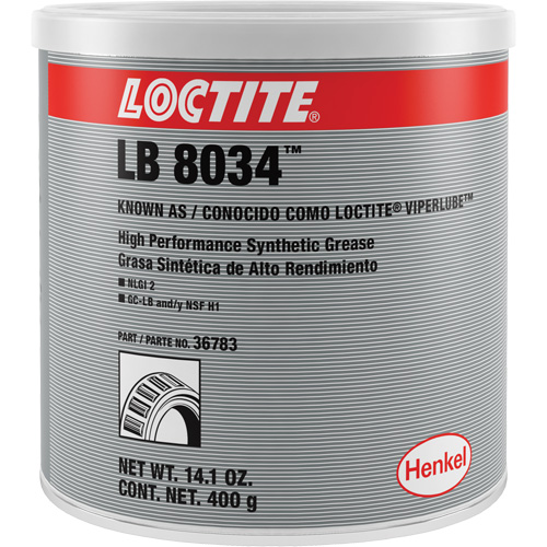 Viperlube High Performance Synthetic Grease, 514 g., Can Par Equipment