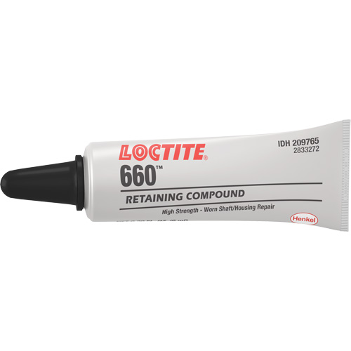 Compos&eacute; de retenue pour r&eacute;paration ajust&eacute; &agrave; la presse Quick Metal 660, 6 ml, Tube, Argent Par Equipment