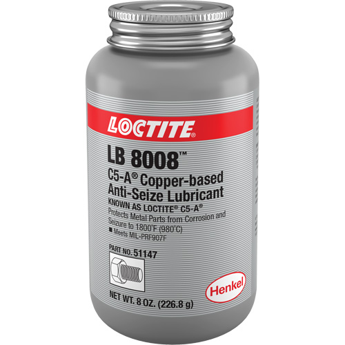 Antigrippant &agrave; base de cuivre C5-A, 287 g, Canette &agrave; dessus brosse, 1800°F (982°C) Temp&eacute;rature max. Par Equipment
