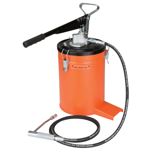 Graisseur avec seau, Acier Par Equipment