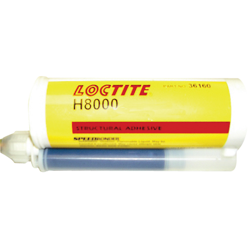 Speedbonder H8000 Structural Adhesive, Two-Part, Dual Cartridge, 50 g., Green Par Equipment