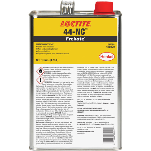 Frekote 44-NC Par Equipment