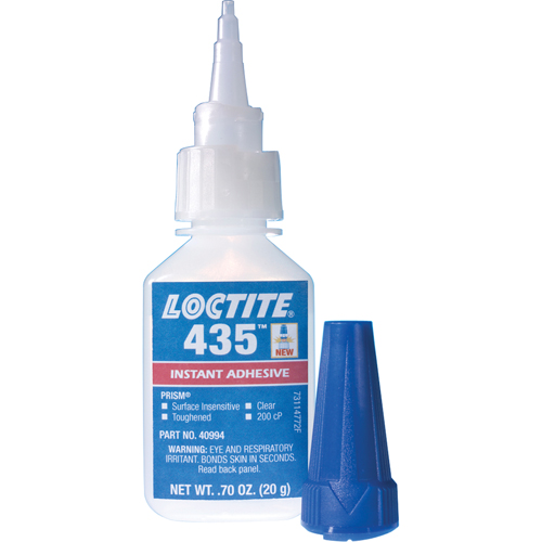 Adh&eacute;sif instantan&eacute;  431 pour toute surface, Transparent, Bouteille, 20 g Par Equipment