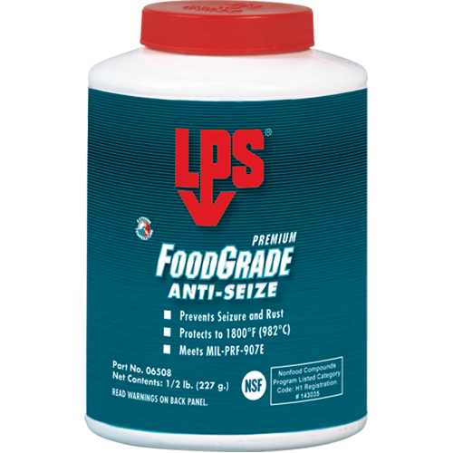 Antigrippant de qualit&eacute; alimentaire, 1/2 lb, Bouteille Par Equipment