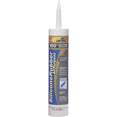 Scellant de silicone RTV &agrave; 100% de qualit&eacute; sup&eacute;rieure, Tube, Noir Par Equipment