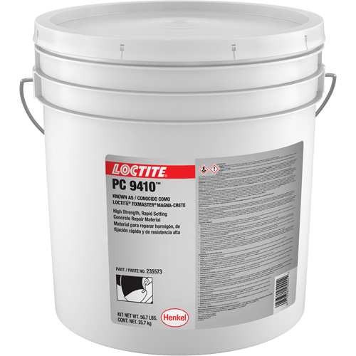 Fixmaster&reg; Magna-Crete&reg; Concrete Repair, Kit, Grey Par Equipment