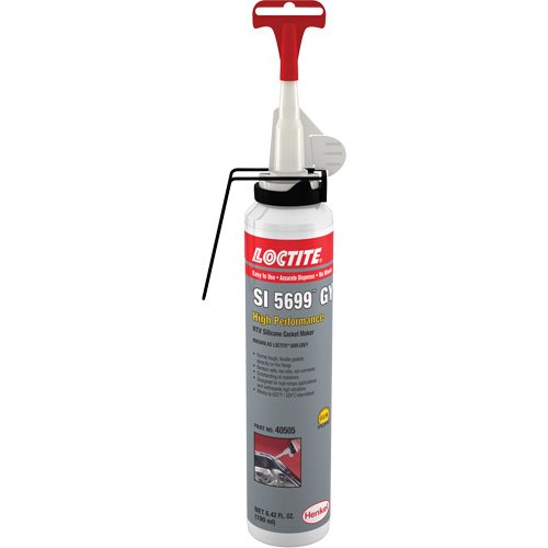 5699 RTV Silicone Gasket Maker, Tube, Grey Par Equipment
