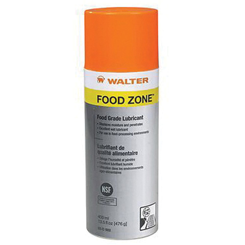 FOOD ZONE Food Grade General Purpose Lubricant, Aerosol Can Par Equipment