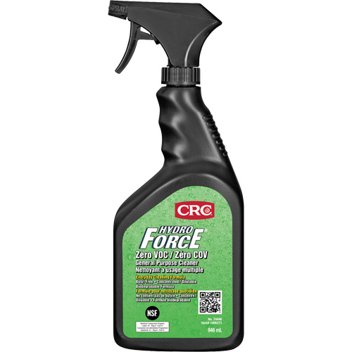 HydroForce&reg; Zero VOC General Purpose Cleaners, 946 ml, Trigger Bottle Par Equipment