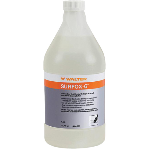 Nettoyant pour soudures SURFOX-G, Bouteille Par Equipment