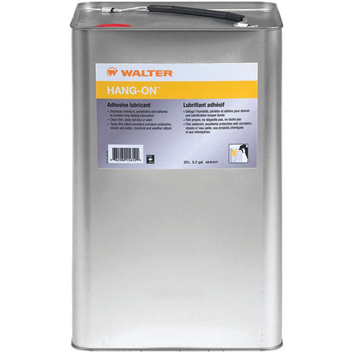 HANG-ON Adhesive Maintenance Lubricant, Pail Par Equipment
