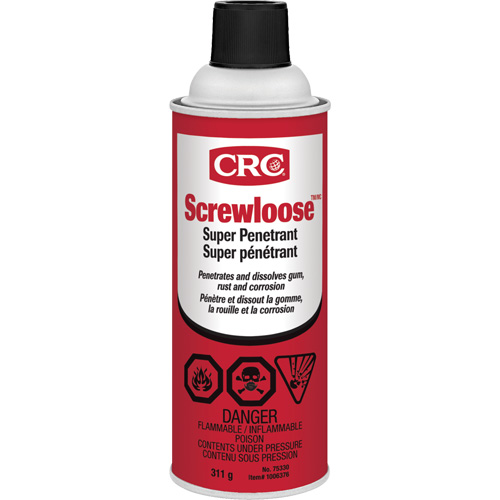 ScrewlooseTM Super Penetrant, Aerosol Can, 312 g Par Equipment
