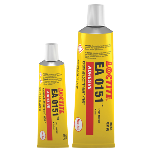 Adh&eacute;sif EA 0151, 3,3 oz., Trousse, Deux composants, Transparent Par Equipment
