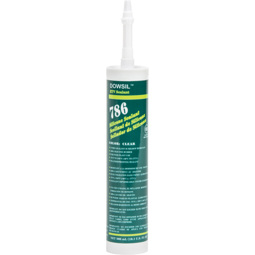 Silicone Sealant, 300 ml, Cartridge, Clear Par Equipment