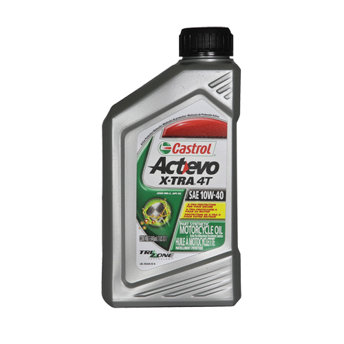 Huile pour moteur de moto 10W40 4T ACTEVO, 946 ml, Bouteille Par Equipment