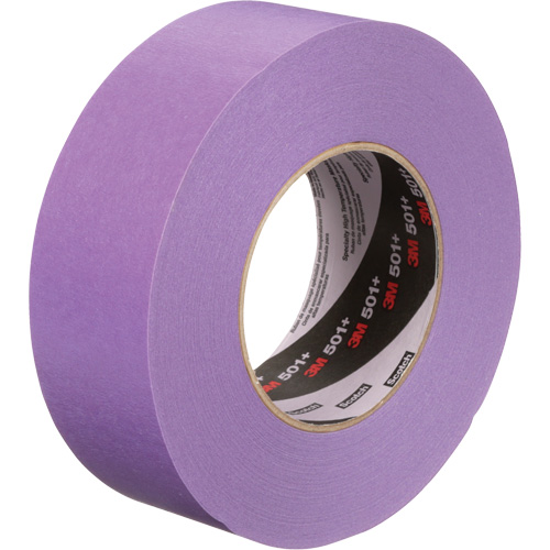 501+ Specialty High-Temperature Masking Tape, 36 mm (1-1/2") x 55 m (180'), Purple Par Equipment