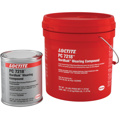 Wearing Compound 7218, 25 lbs., Pail, Two-Part, Grey Par Equipment