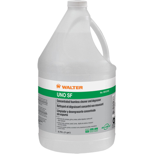 Nettoyant/d&eacute;graissant haute puissance sans mousse UNO SF, Gallon Par Equipment