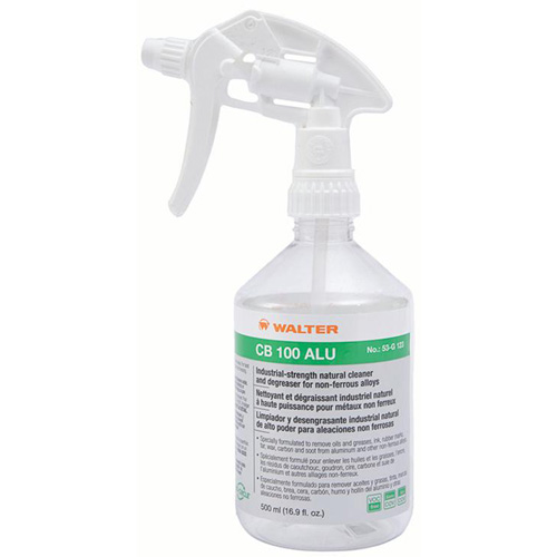 Nettoyant et d&eacute;graissant naturel CB 100 ALU, Bouteille &agrave; g&acirc;chette Par Equipment