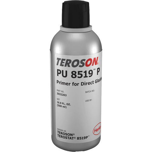 Teroson&reg; PU 8519 P Glass Primer & Activator, 500 ml, Bottle Par Equipment
