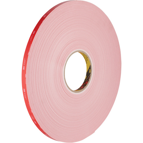 Ruban VHB, 32,9 m (108') lo x 18 mm (3/4") la, 62 mils, Acrylique Par Equipment