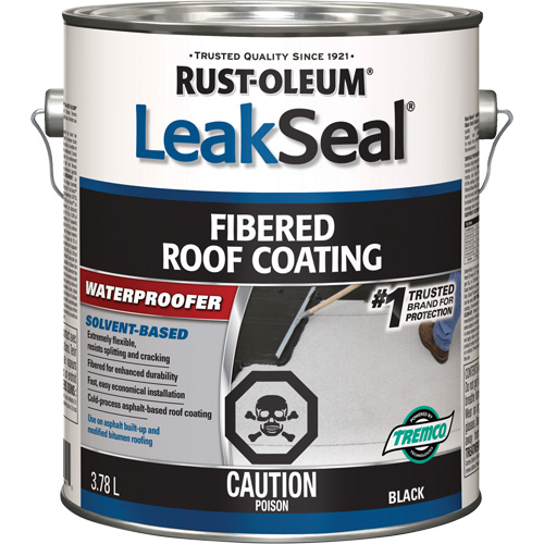 Rev&ecirc;tement de toiture &agrave; base de fibre LeakSeal Par Equipment