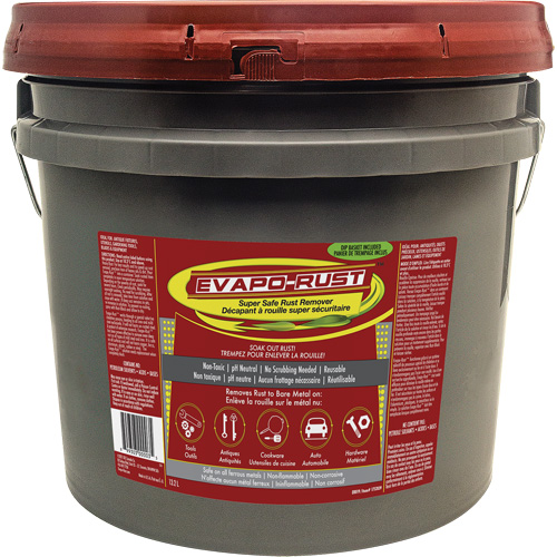 Evapo-Rust&reg; Super Safe Rust Remover, Pail Par Equipment
