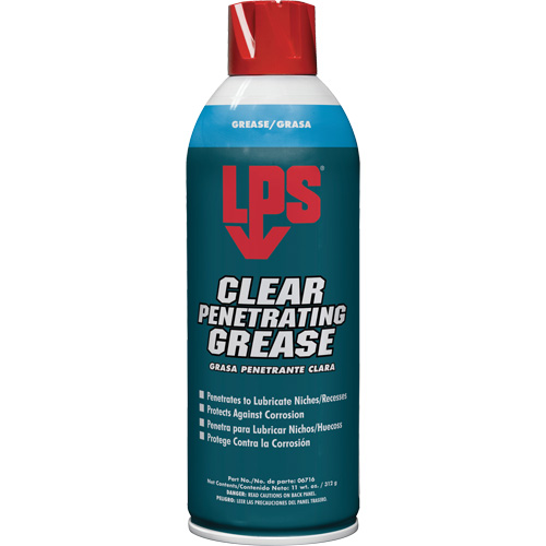 Clear Penetrating Grease, 11 oz., Aerosol Can Par Equipment