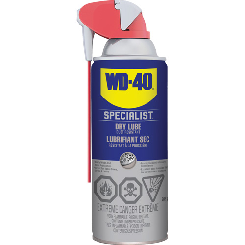Specialist&reg; Dirt & Dust Resistant Dry Lubricant PTFE Spray, Aerosol Can Par Equipment