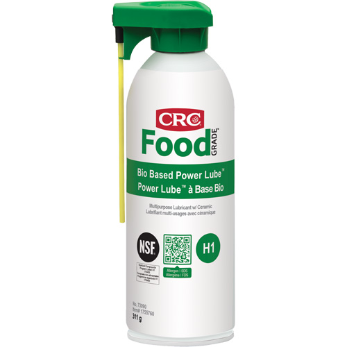 FoodGrade Bio Based Power Lube Multipurpose Lubricant with Ceramic, Aerosol Can Par Equipment