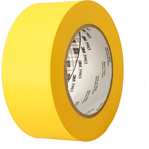 3903 Vinyl Duct Tape, 49" (4.08') W x 46 m (151') L, 6.5 mils, Yellow Par Equipment