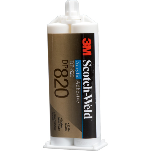 Adh&eacute;sif acrylique Scotch-Weld, Deux composants, Cartouche double, 400 ml, Blanc cass&eacute; Par Equipment