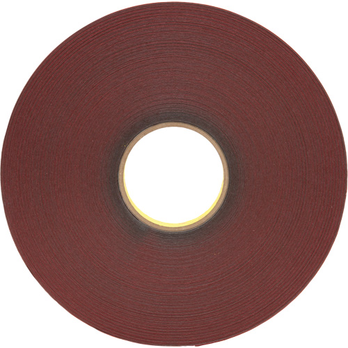 Ruban 4646 VHB, 33 m (108') lo x 12,7 mm (1/2") la, 25 mils, Acrylique Par Equipment