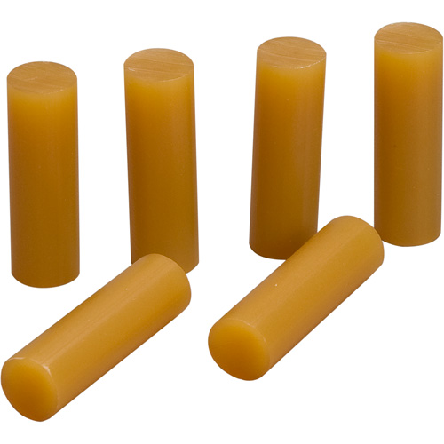 Adh&eacute;sif thermofusible, 5/8" dia x 2" lo, Ambr&eacute;e Par Equipment