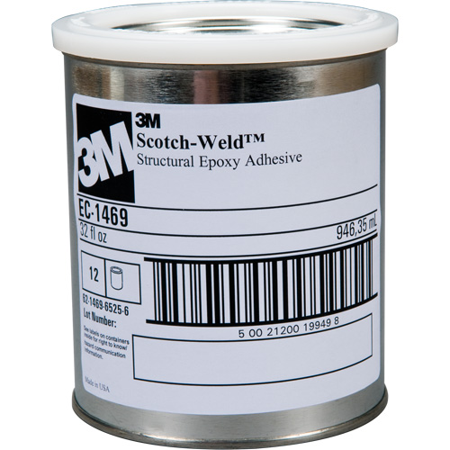 Scotch-Weld Adhesive, 0.94 L, Pail, One-Part, Off-White Par Equipment