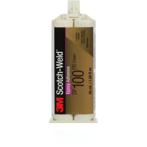Scotch-Weld Adhesive, 1.7 fl. oz., Cartridge, Two-Part, Off-White Par Equipment