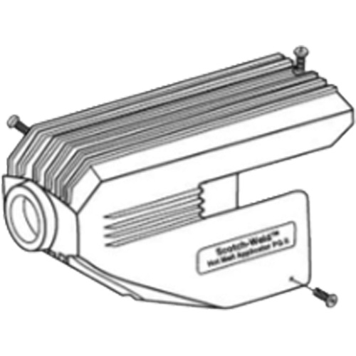 Trousse d'&eacute;cran thermique pour applicateur d'adh&eacute;sif thermofusible Scotch-Weld Par Equipment