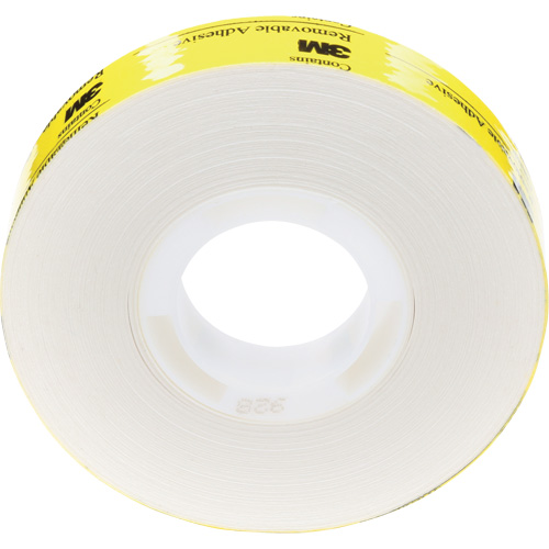 Ruban en tissu ATG repositionnable Scotch 928, 12,7 mm (1/2") x 16,5 m (54'), Transparent Par Equipment