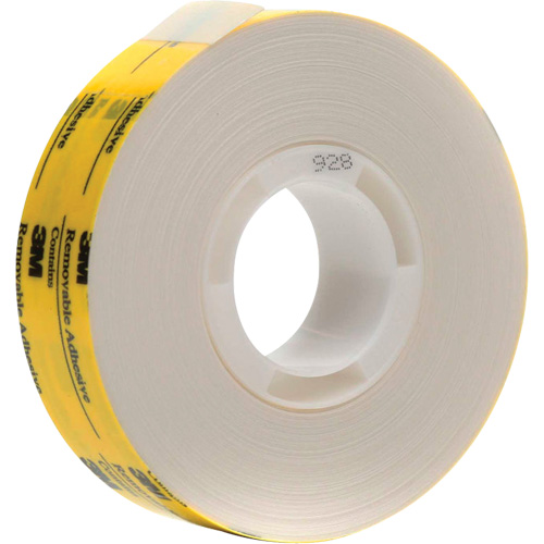 Ruban en tissu ATG repositionnable Scotch 928, 19 mm (3/4") x 16,5 m (54'), Transparent Par Equipment