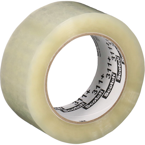 Ruban d'emballage Scotch 311+, Adh&eacute;sif Acrylique, 48 mm (1-22/25") x 100 m (328') Par Equipment