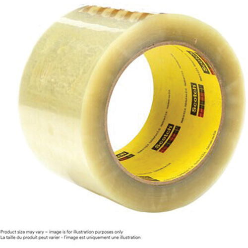Ruban pour sceller les boîtes Scotch 355, Adh&eacute;sif Thermofusible, 3,15 mils, 36 mm (1-1/2") x 50 m (164') Par Equipment